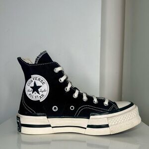Converse Chuck Taylor All Star 70 Hi Plus Black Egret - Size 7